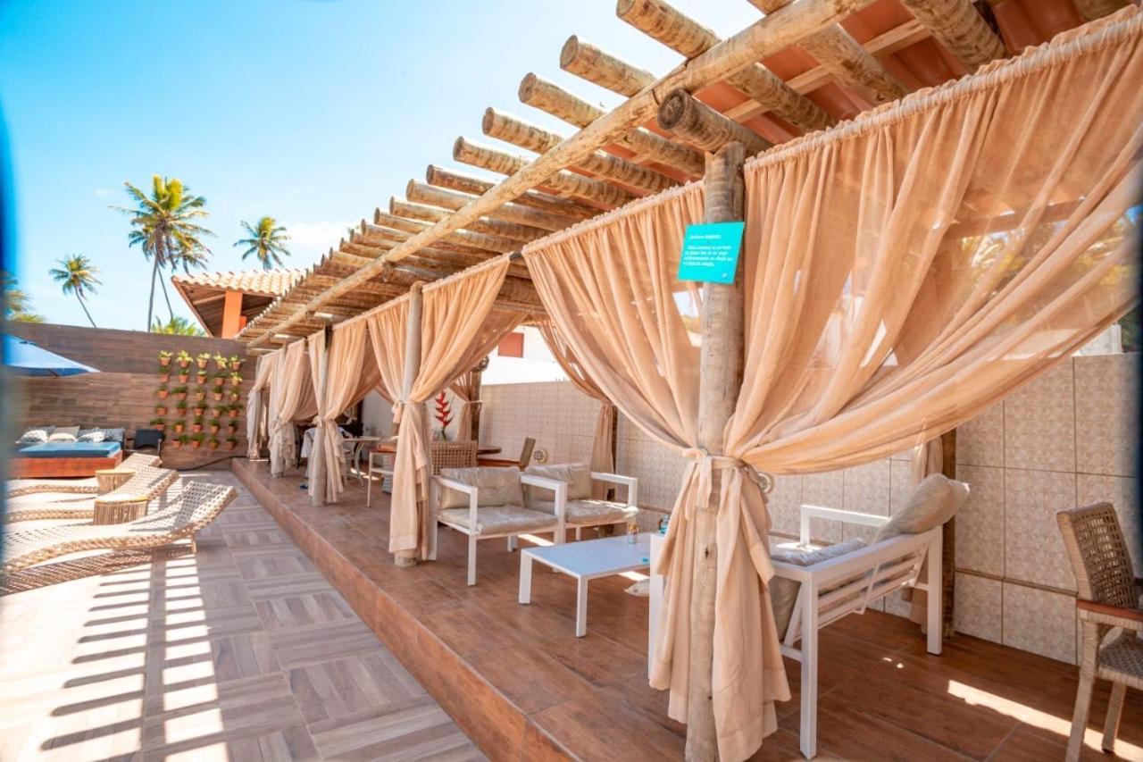 Pousada Beach House Coqueirinho ジャクマ エクステリア 写真