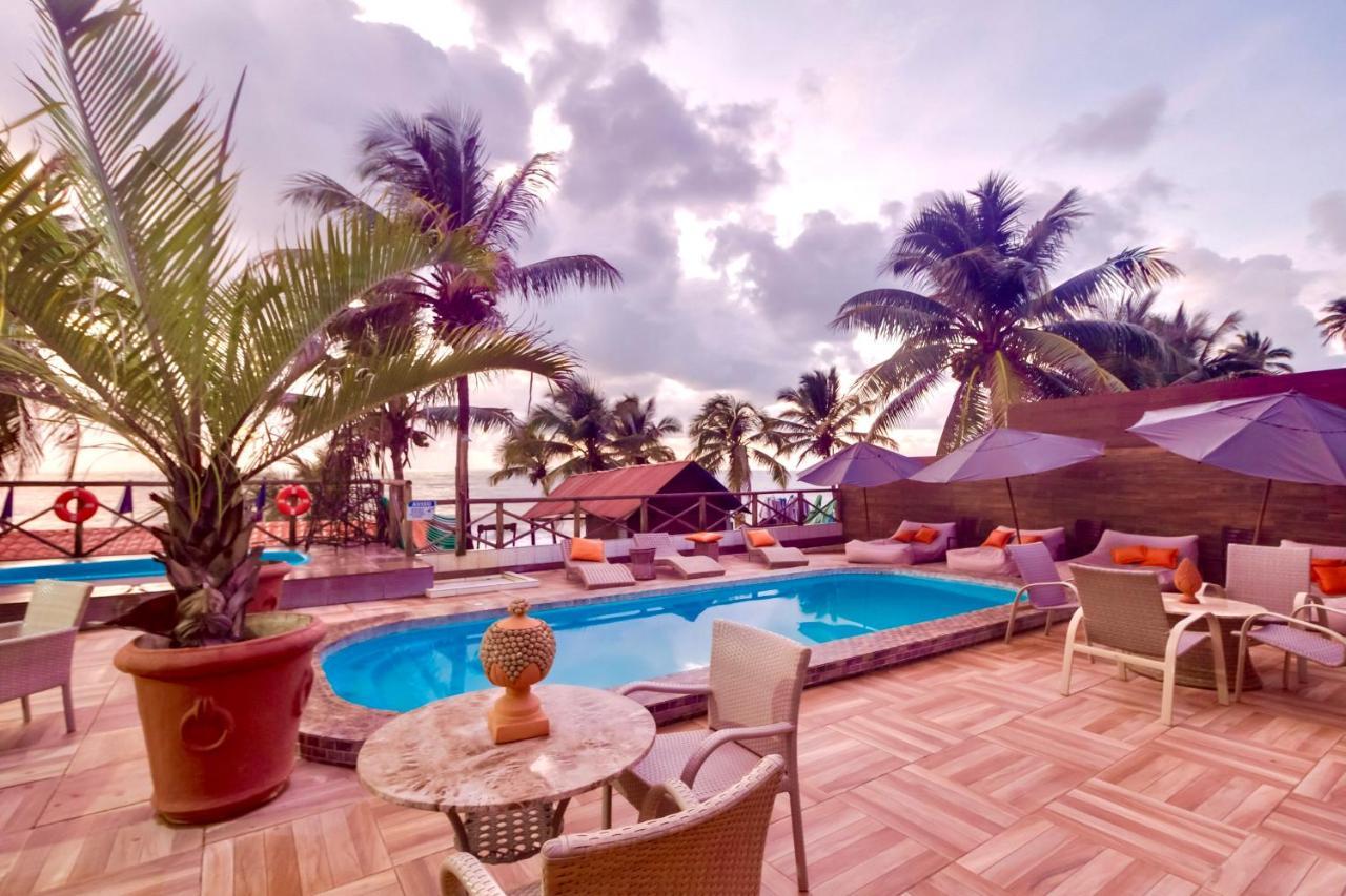 Pousada Beach House Coqueirinho ジャクマ エクステリア 写真