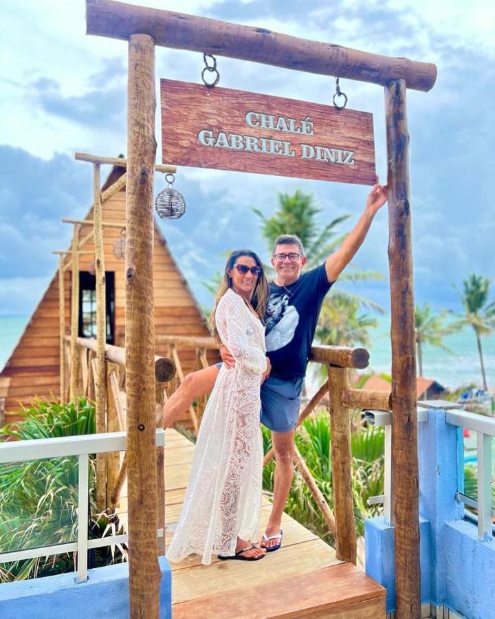 Pousada Beach House Coqueirinho ジャクマ エクステリア 写真