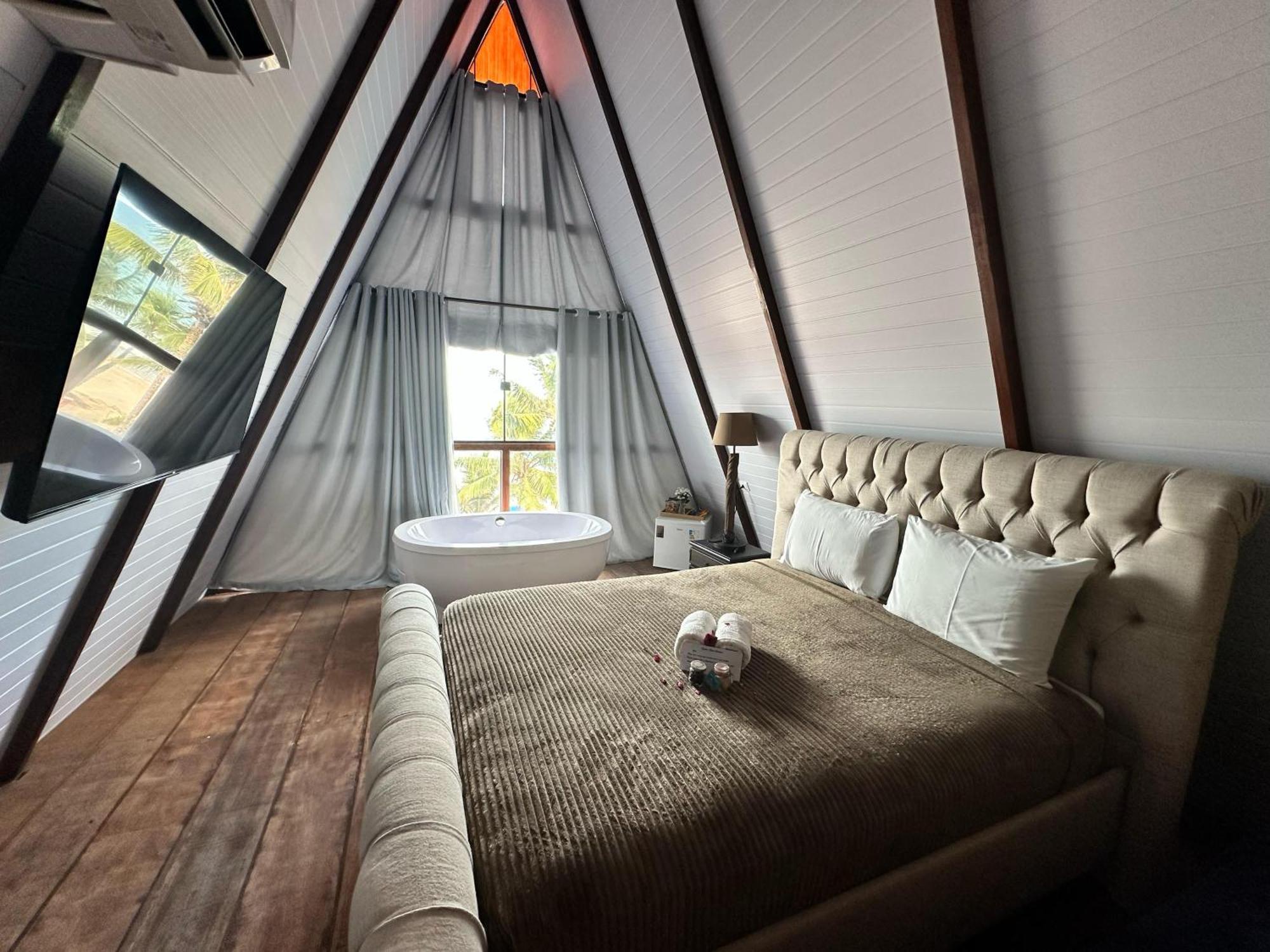 Pousada Beach House Coqueirinho ジャクマ エクステリア 写真