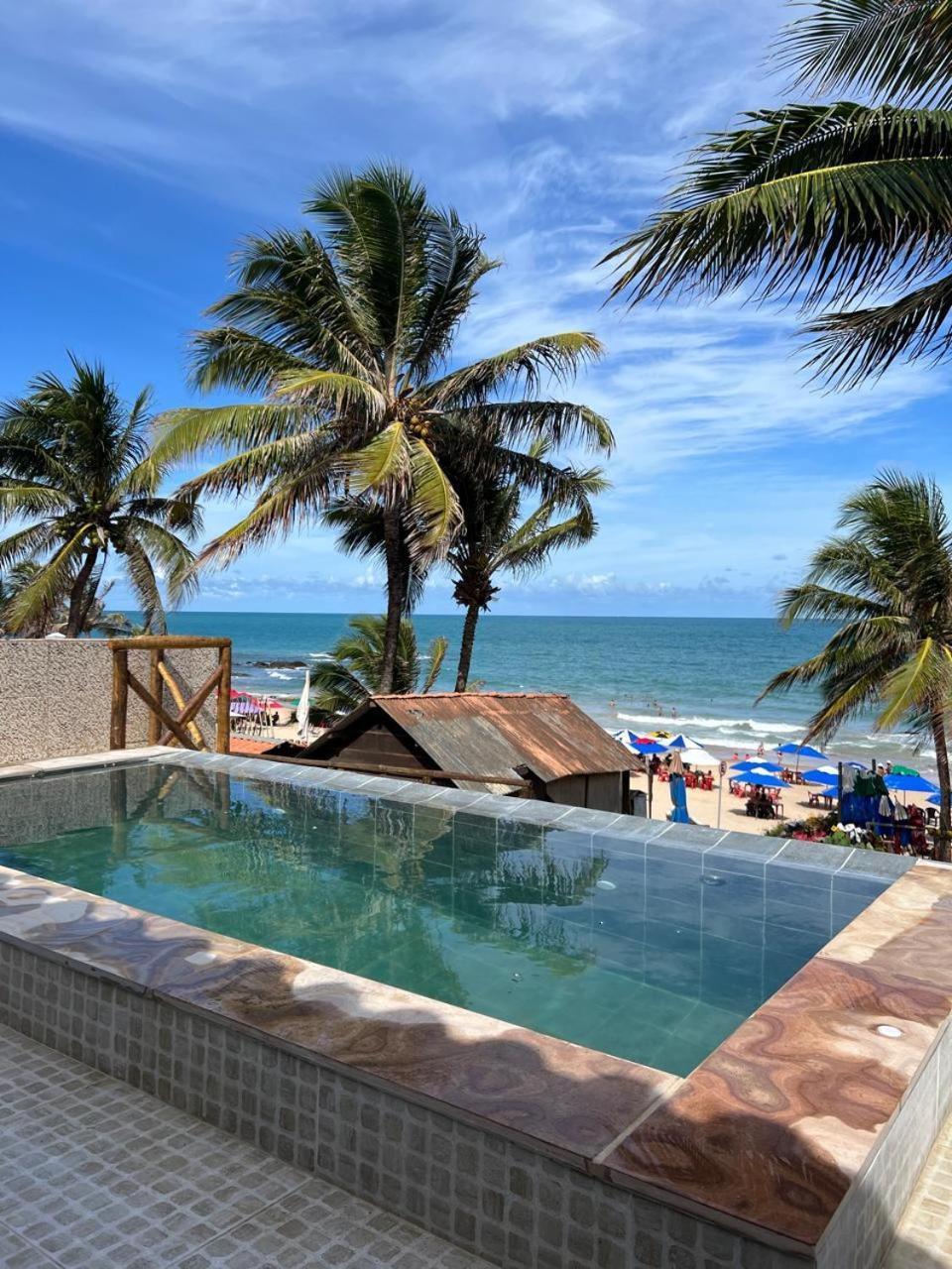 Pousada Beach House Coqueirinho ジャクマ エクステリア 写真